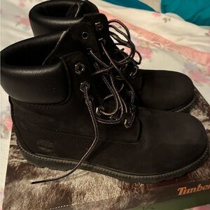 Timberland Dark Leather Boots